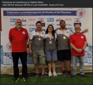 Photo Triplettes mixtes